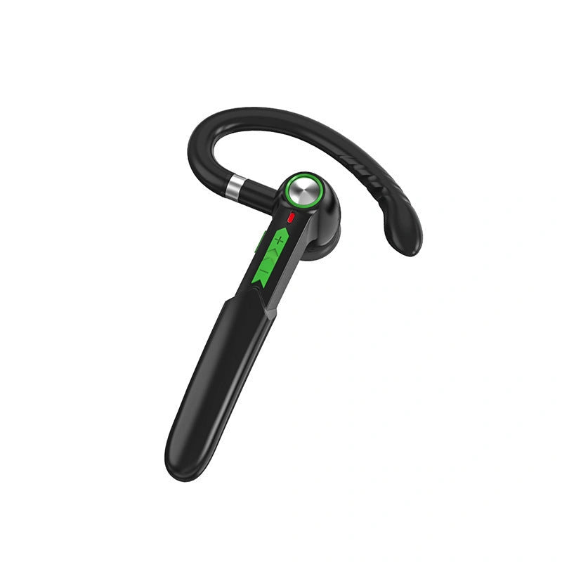 Bluetooth Headset Compatible with Apple Devices, Single Earphone for Calls and Music