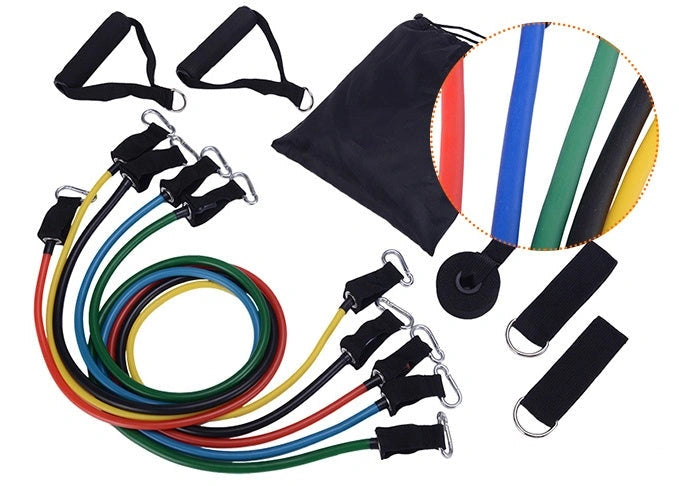 Portable Fitness Resistance Bands Set