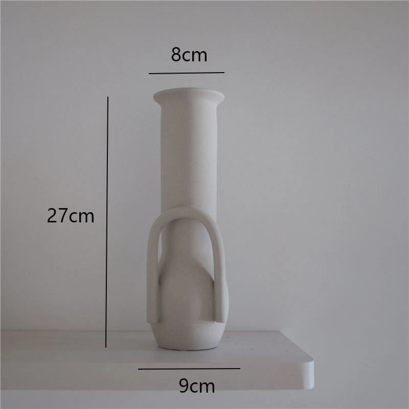 Minimalist Ceramic Vase Set for Modern Home Decor