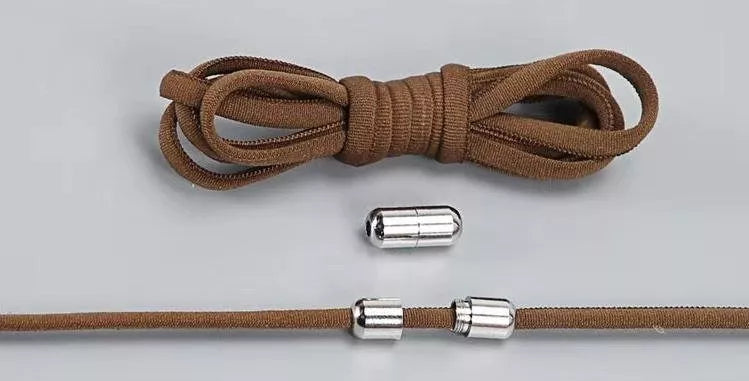 Lazy Laces: Durable Shoe Laces with Metal Buckles for Secure Fit