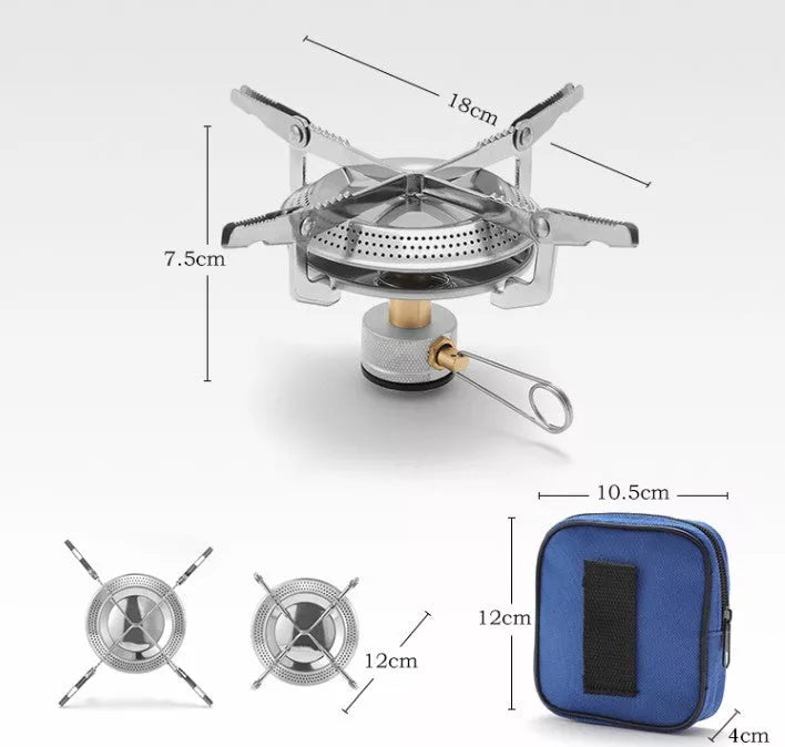 Mini Portable Gas Stove for Efficient Outdoor Cooking