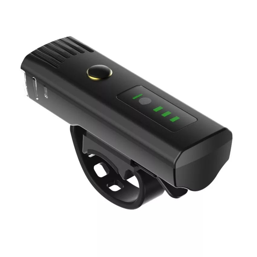 LED night bike lights with built-in 1500 mAh battery