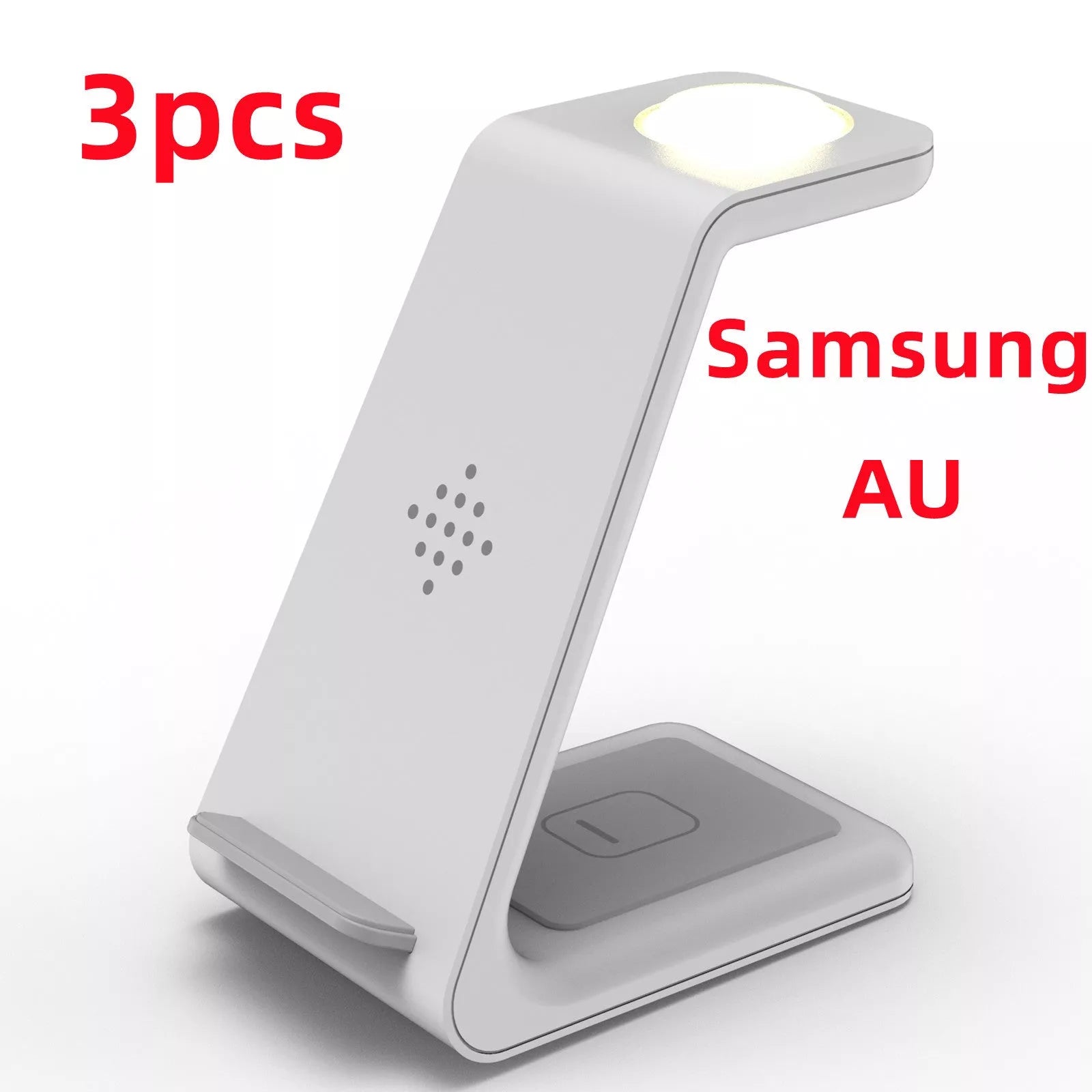 3-in-1 Fast Charging Station for Samsung Galaxy Watch and Buds