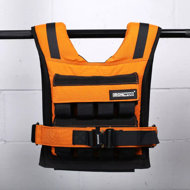 Chris Iron Block Fitness Weight Vest with Steel Plates