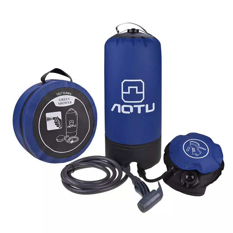 Portable Pressure Outdoor Bath Bag with 11L Capacity