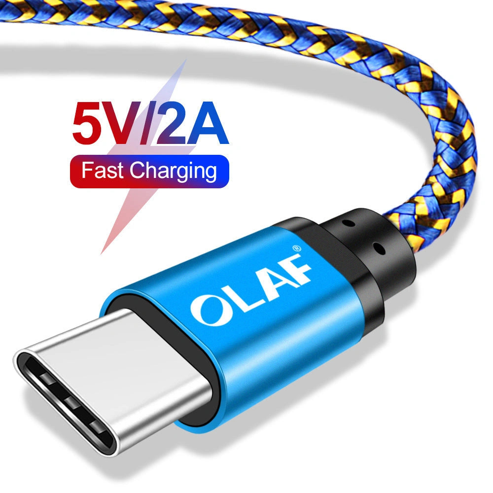 OLAF Gold Wire Hot Style Data Cable for Android devices