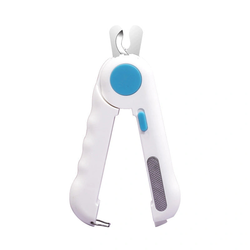 LED Illuminated Pet Nail Clippers with Safety Guard