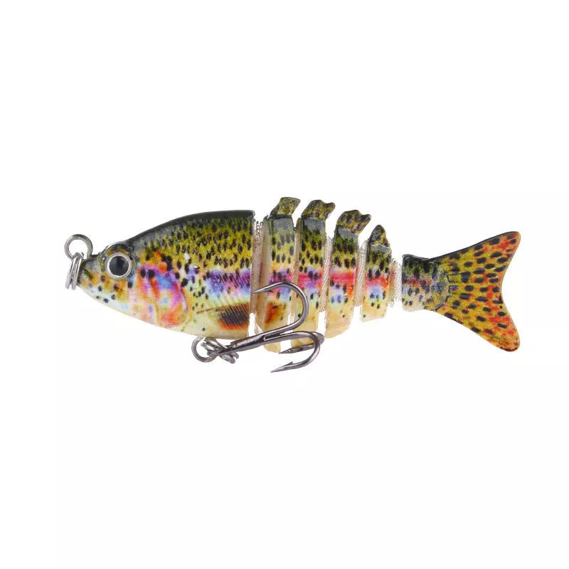 Small Knotty Bait Fishing Lure: 5cm ABS Simulation Bait