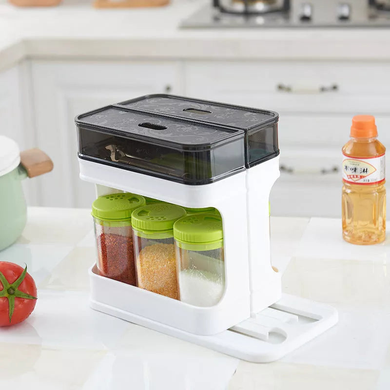 Kitchen Bathroom Storage Plastic Box in Grey, Coffee, Transparent