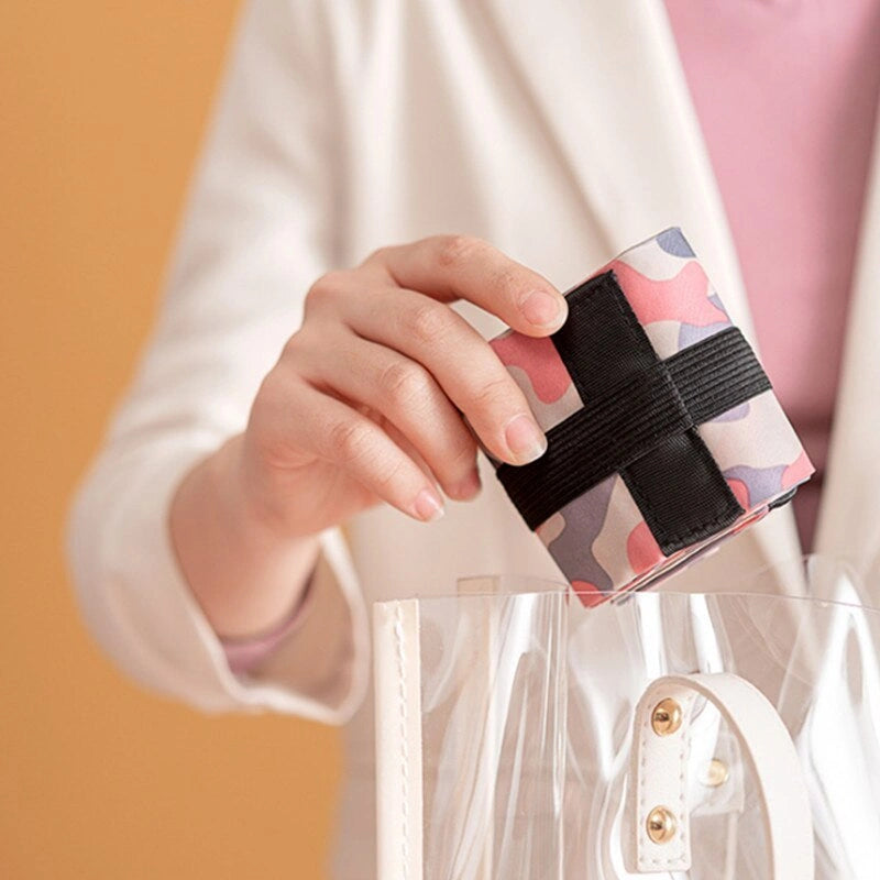 Large Capacity Foldable Nylon Shopping Bag with 33lb Load Capacity