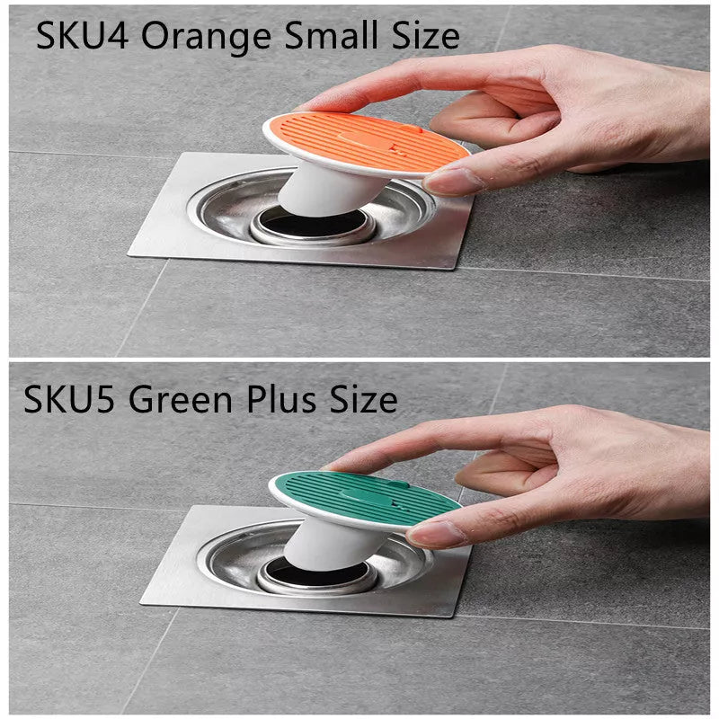 Whale Magnetic Suction Floor Drain Cover with Odor Prevention