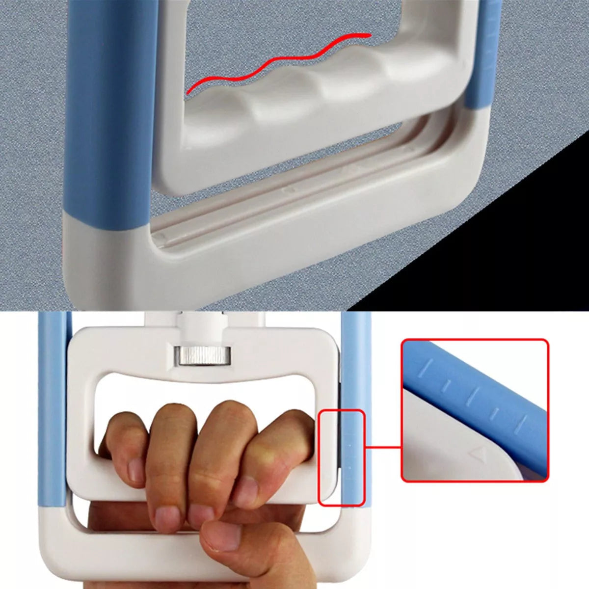 Xiangshan Electronic Grip Force Gauge EH101 with 1-90 KGF Range