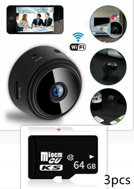 A9 Magnetic Suction Security Camera with 1080P HD and Infrared Night Vision