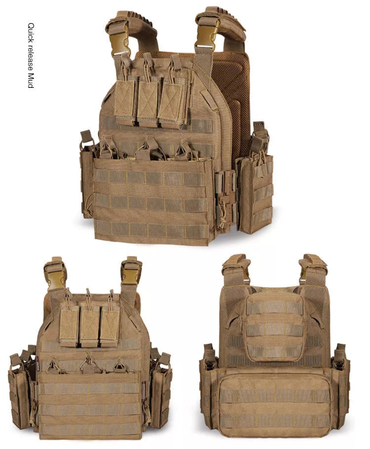 Adjustable Quick Dismantling Tactical Vest for Outdoor Activities