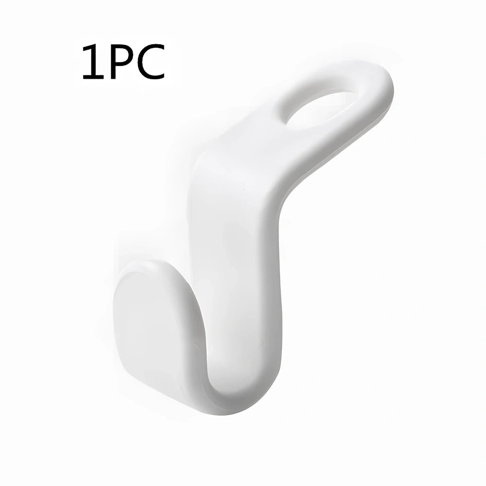 Plastic closet stack hanger rack with 6cm connectors for vertical wardrobe organisation