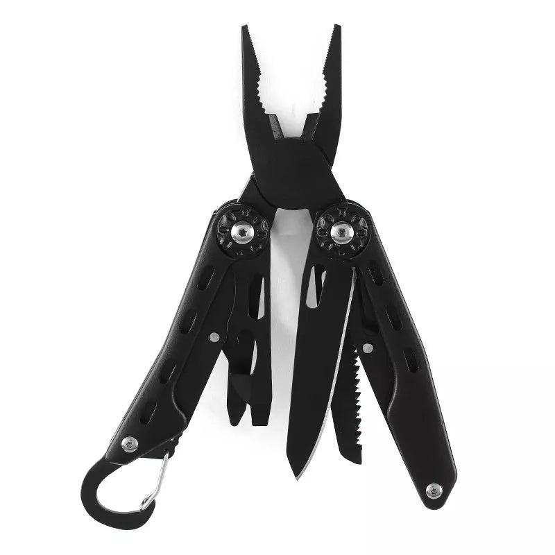 Stainless steel multifunctional tool pliers with aluminum oxide handle