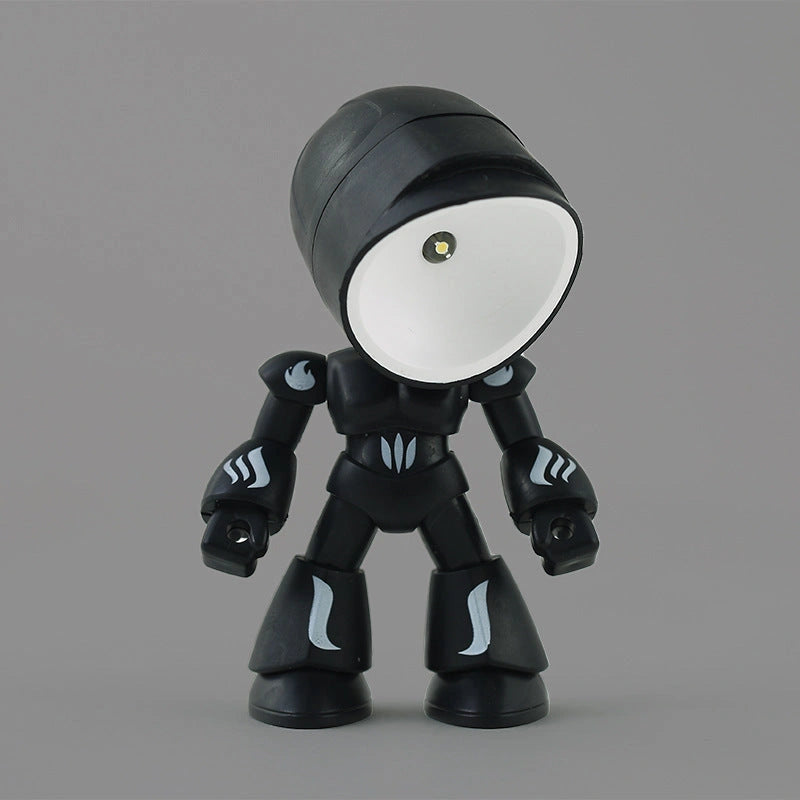 Mini LED Hero Robot Table Lamp with Adjustable Arms and 360° Rotating Head