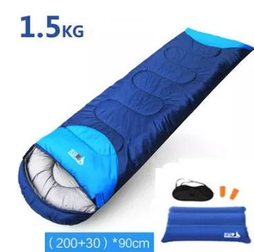 Polyester Camping Sleeping Bag with Waterproof Shell and Compression Bag