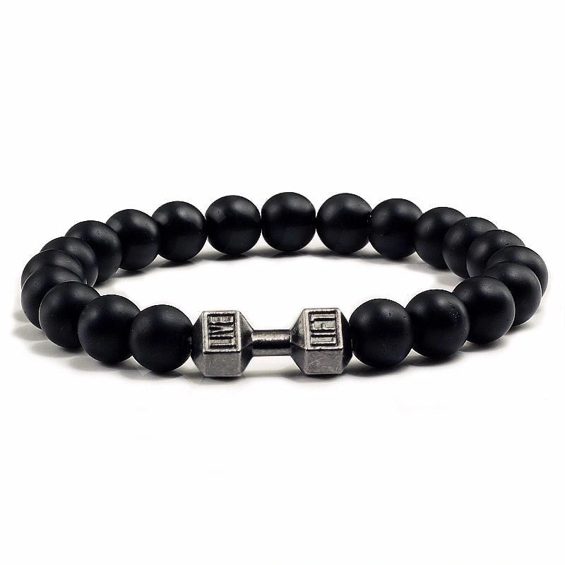 Natural Volcanic Stone Beads Bracelet with Aromatherapy Diffuser