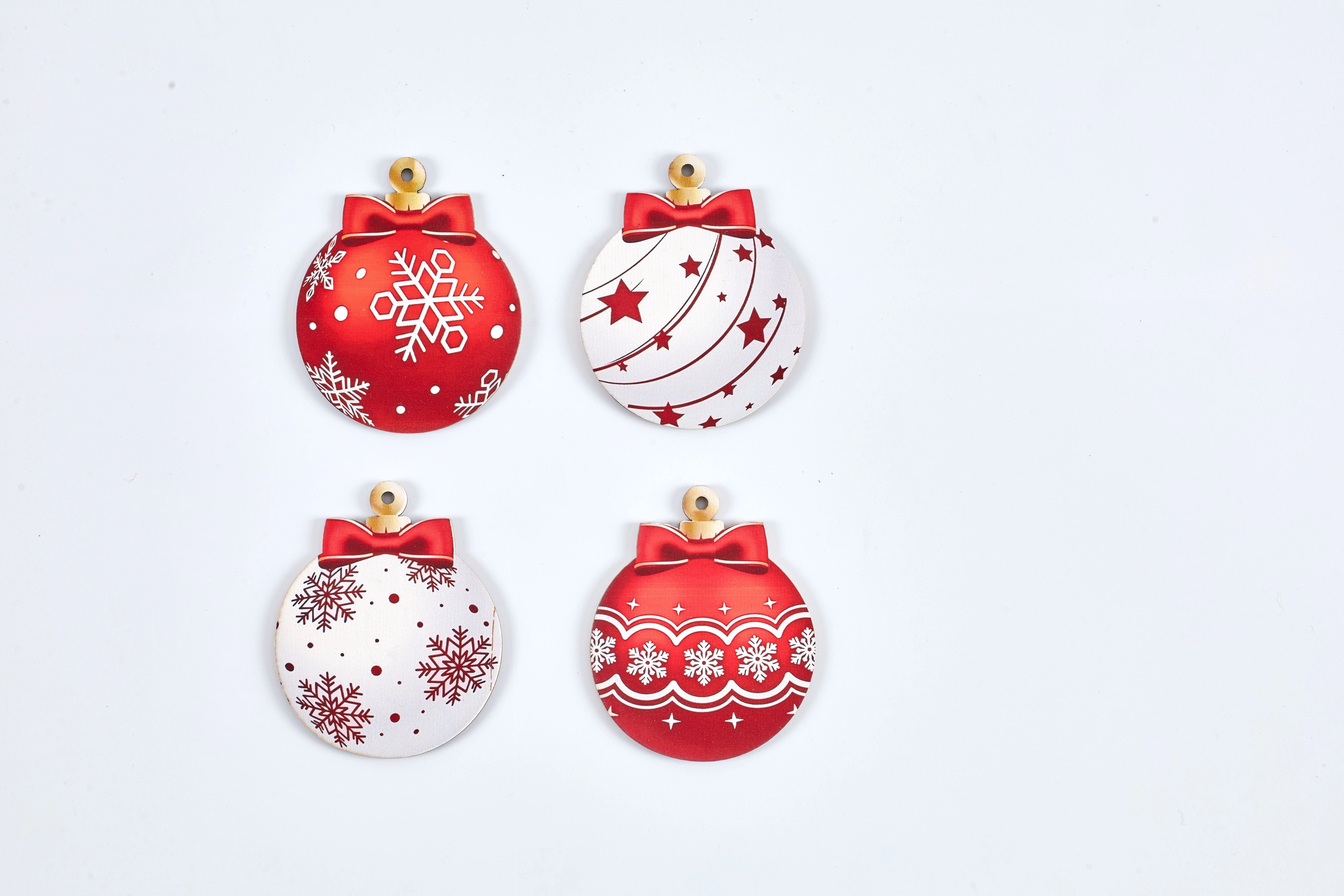 Christmas Wooden Signboard with Festive Design