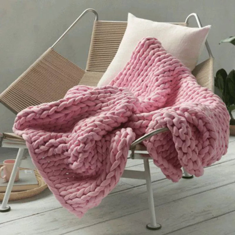 Hand-woven Gravity Weighted Blanket in Modern Solid Colors