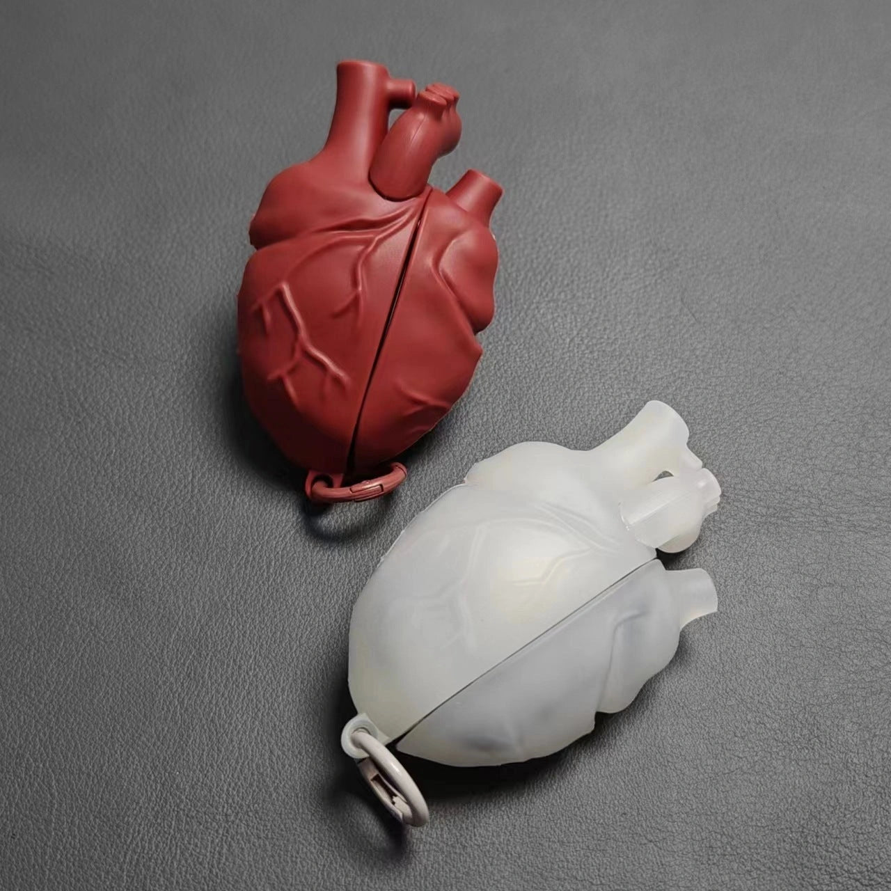 3D Heart Design Silicone Case for AirPods Pro/3