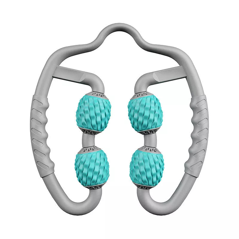 Leg massager with compact design for targeted relief