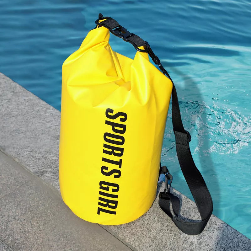 Floating Waterproof Dry Bag 15L with Dry and Wet Separation