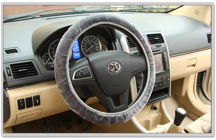 Universal steering wheel cover for 36-40cm diameter wheels