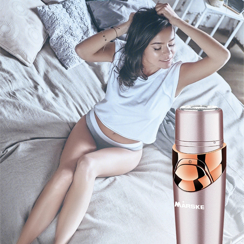 Four-in-one Electric Shaver with USB Charging for Full Body Hair Removal