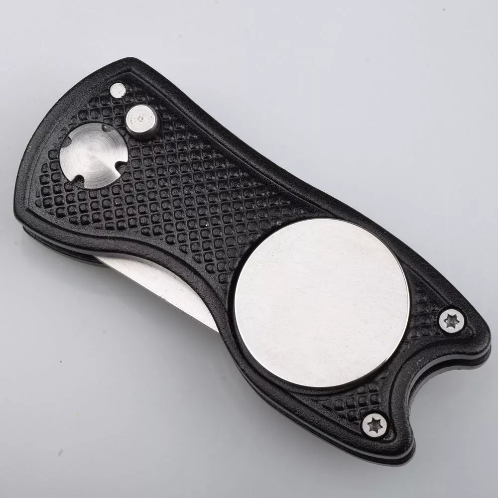 Golf Lawn Repair Fork with Aluminum Handle and Zinc Alloy Fork