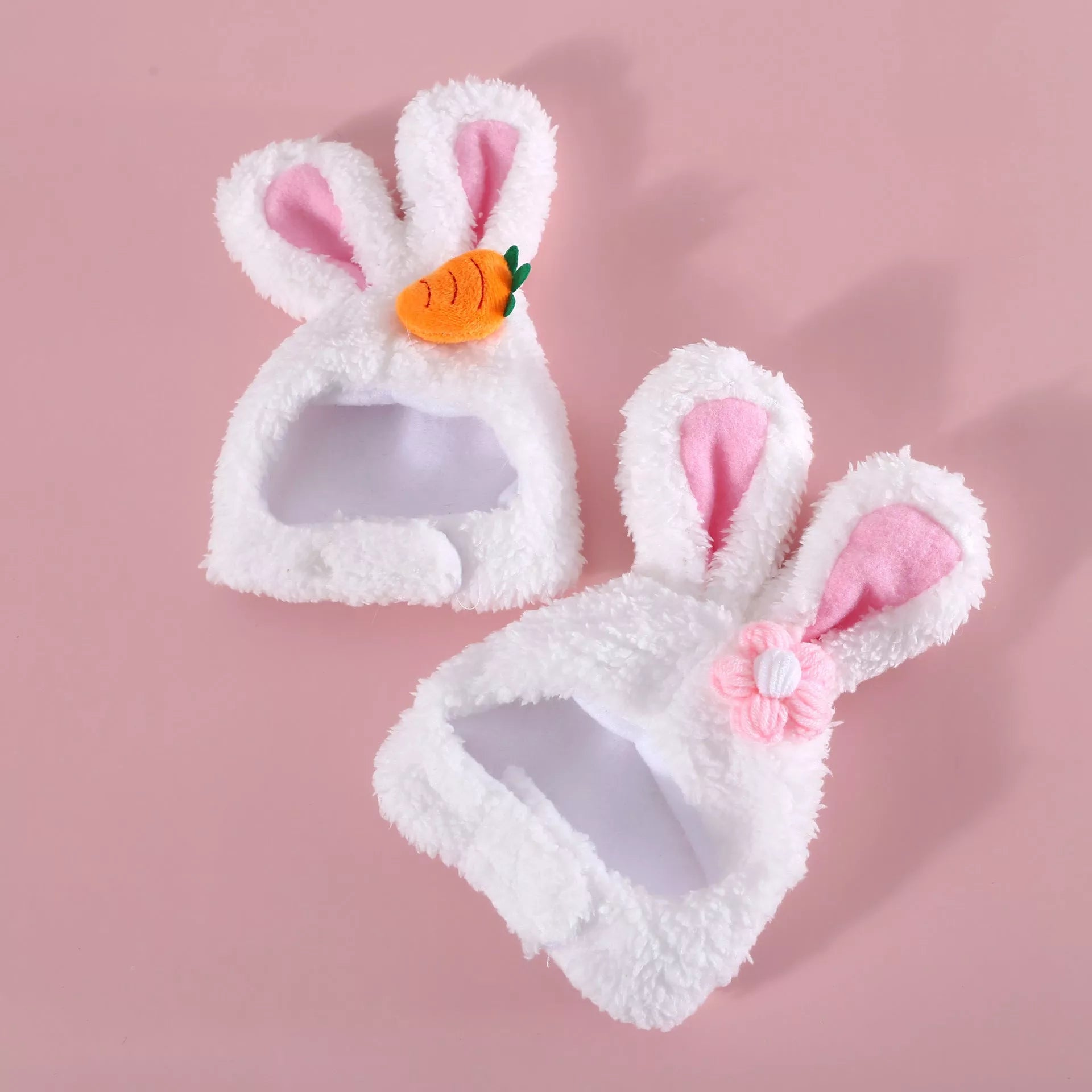 Plush Cartoon Pet Ears Hat for Easter and Photo Shoots