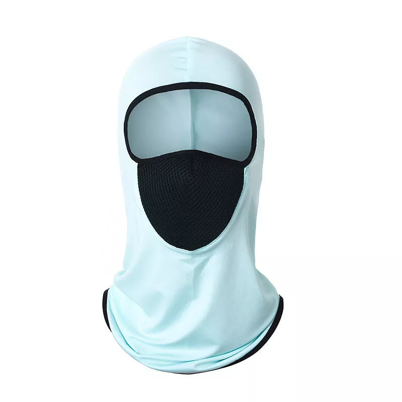 Printed Breathable Headgear Mask with Windproof and Sunscreen Protection