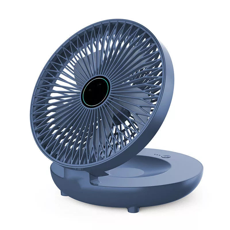 Folding Wall Mounted Small Fan with USB Power and Three-Speed Control
