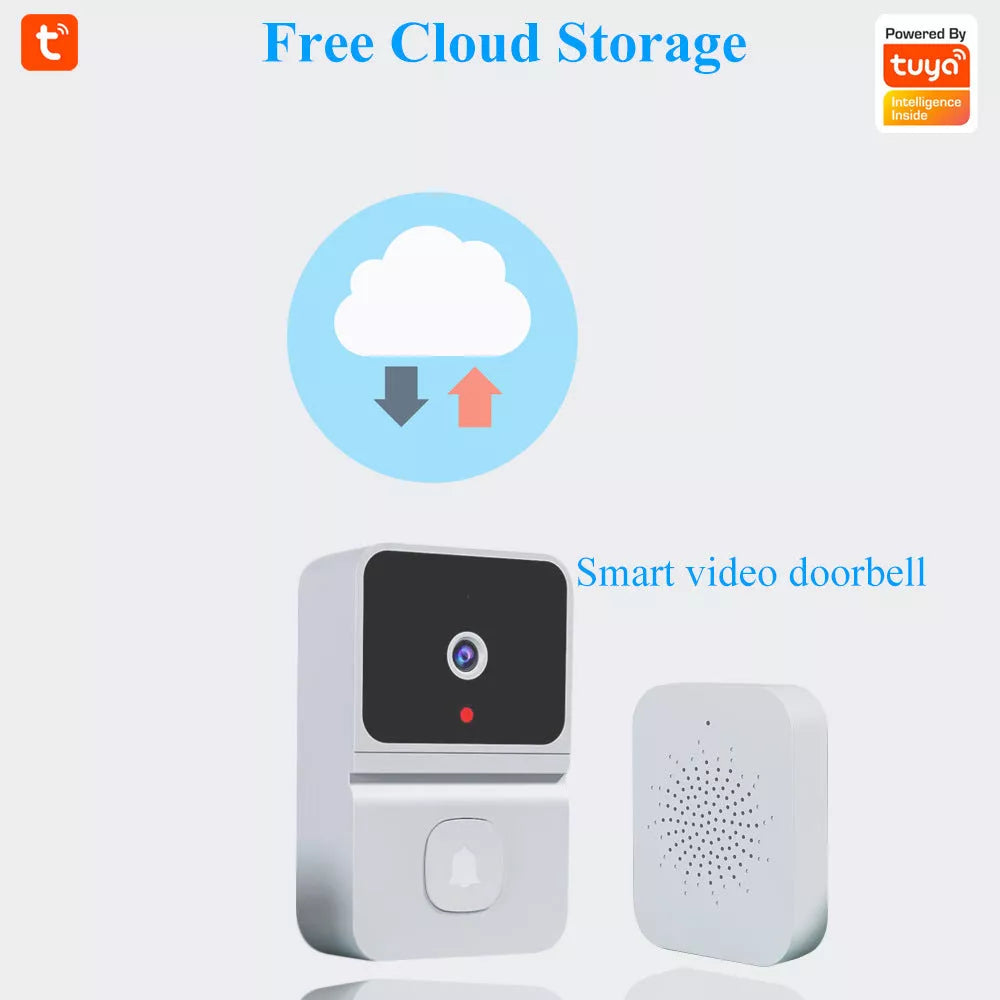 Intelligent Visual Doorbell Surveillance Camera with Built-in Lithium Battery