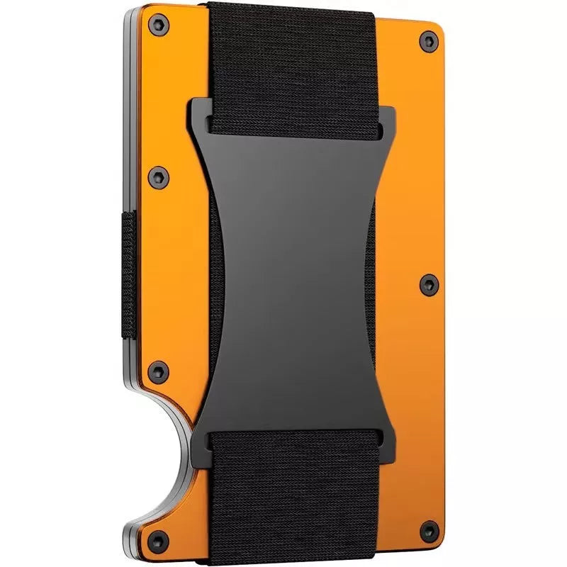 Metal Card Bag Carbon Fiber Wallet with RFID Anti-theft Technology