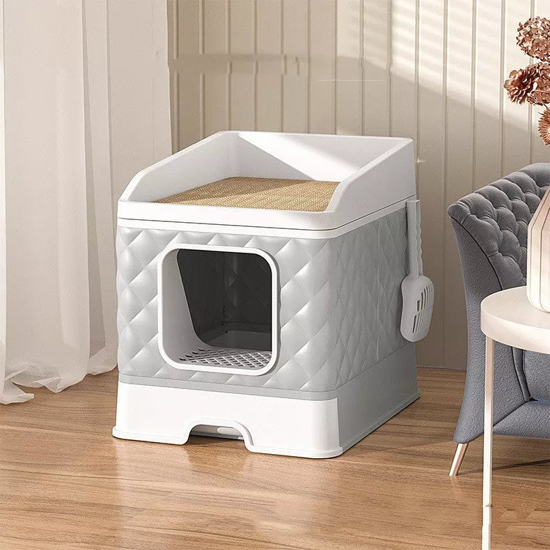 Removable and Washable Folding Pet Bed for Cats
