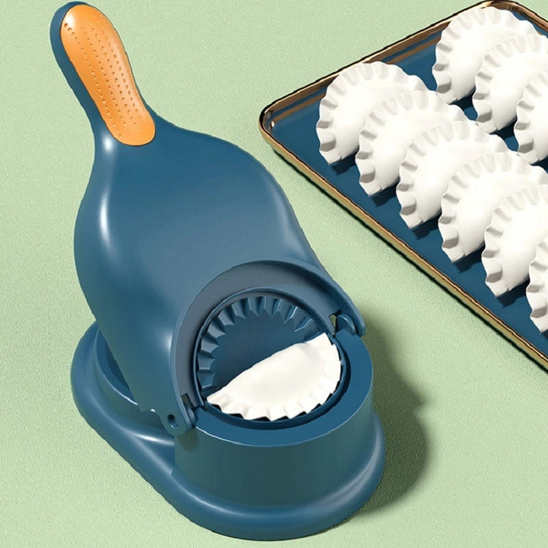 2-in-1 Dumpling Maker with Non-Slip Handle and Food Grade PP Material