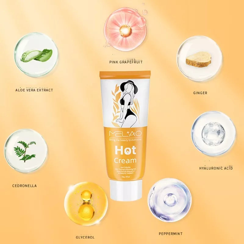 Slimming Cream with Plant Ingredients for Body Massage