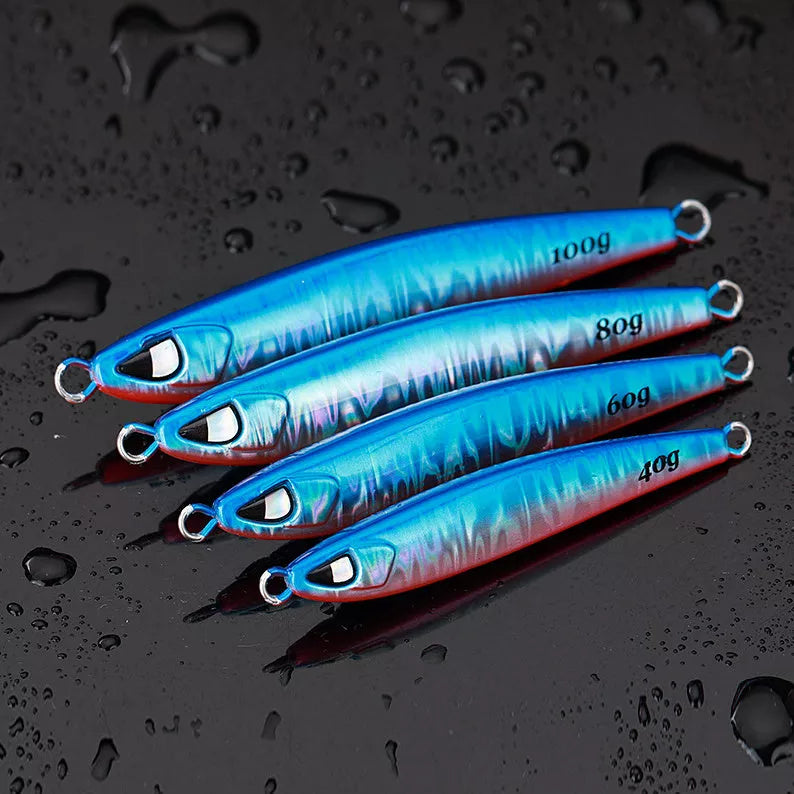 Sea Fishing Long Shot Iron Bait in Multiple Weights and Colors