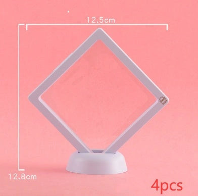 3D Jewelry Coin Display Stand with Floating Design for Collections