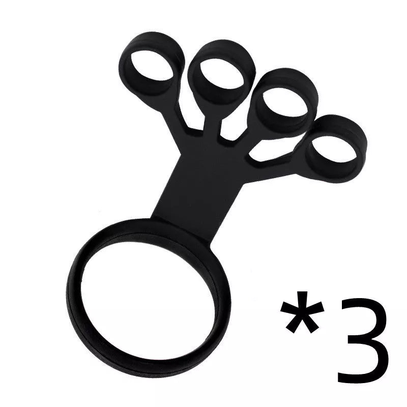 Silicone Wrist Tensioner for Finger Exercise in Three Strengths