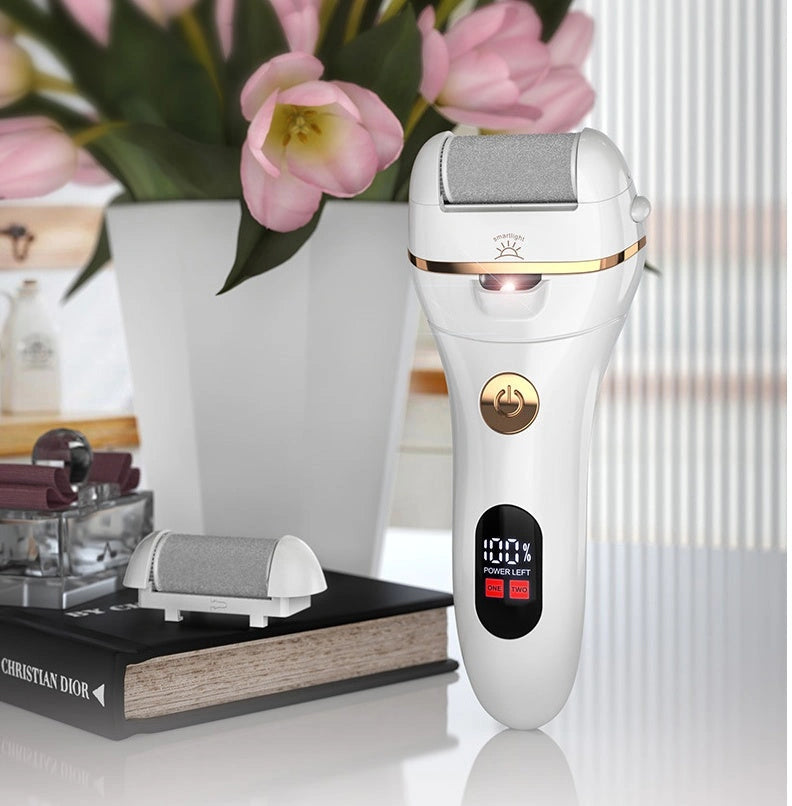 Electric Foot Grinder with Dual-Speed Control for Dead Skin Removal