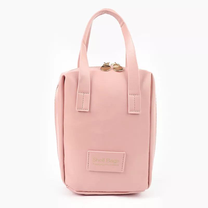 Girly Heart Egg Shell Waterproof Makeup Bag Large Capacity