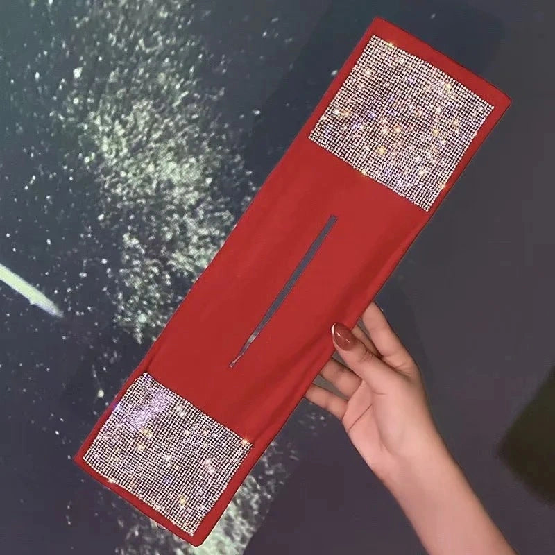 Korean Style Bowknot Hairband with Rhinestone Accents