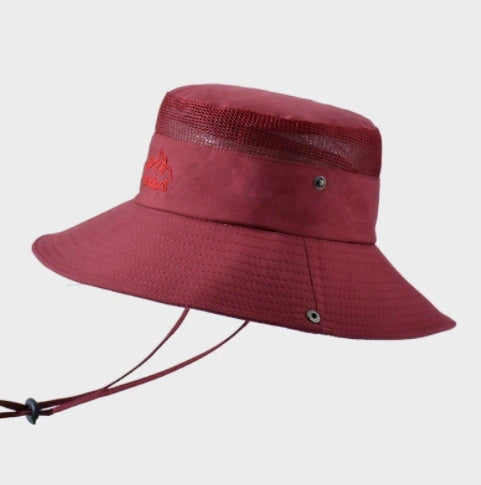 Breathable Mesh Bucket Hat for Outdoor Protection