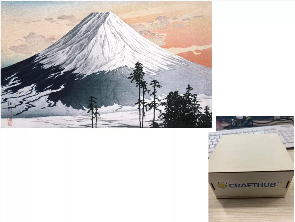 Animal Puzzle Craft Hub A3 Size Wooden Box