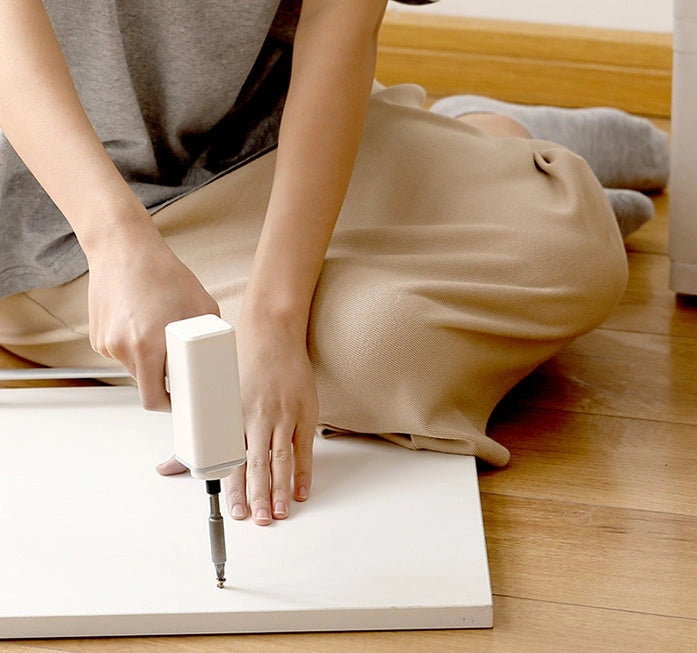 Compact Electric Screwdriver with 6Nm Torque for Home Projects