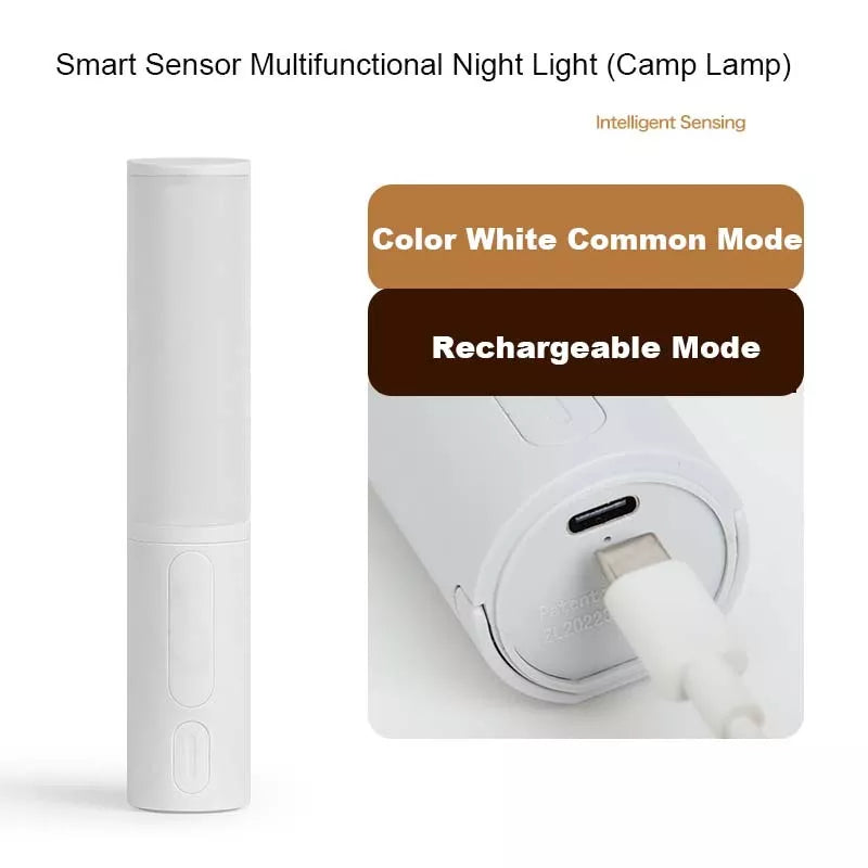 Smart Motion Sensor LED Night Light with Adjustable Brightness