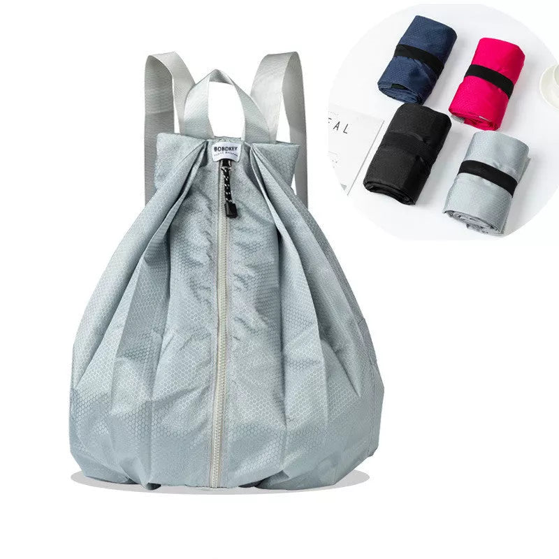 Women's Foldable Waterproof Backpack for Outdoor and Campus Use